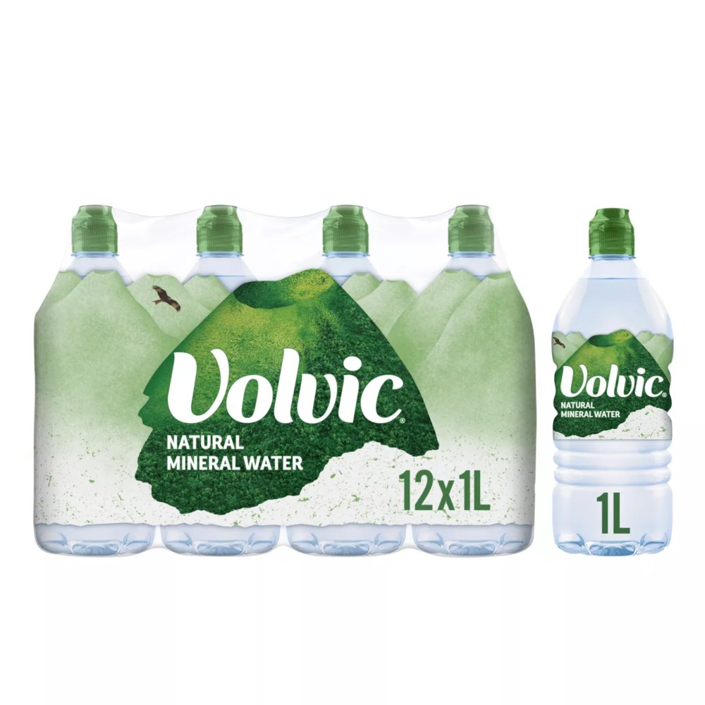 Volvic Mineral Water 1L 12pk
