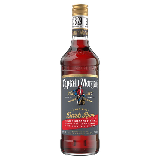 Captain Morgan Dark Rum 70cl PM£18.29