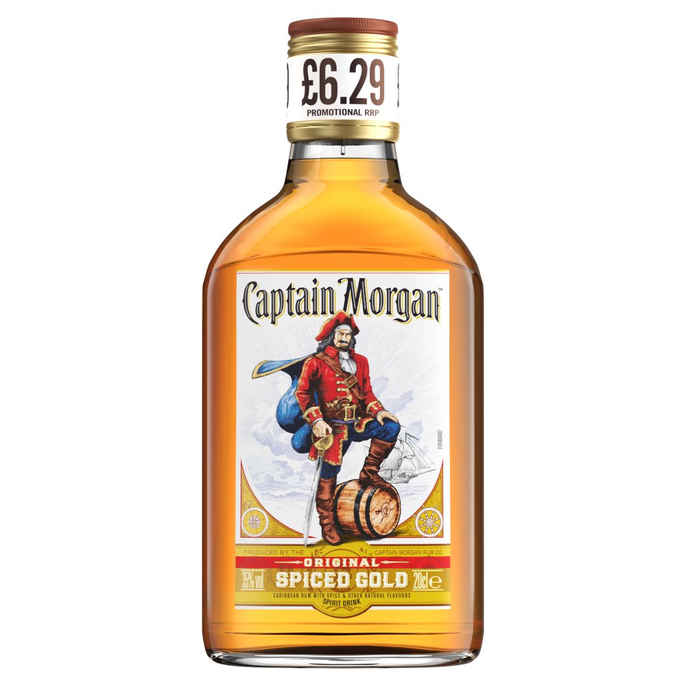 Captain Morgan Original Spiced Gold 6x20cl PM£6.29 35% VOL