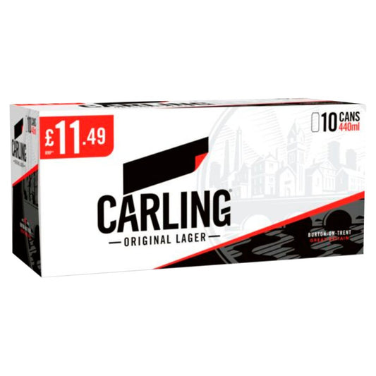 Carling 2x10k 440ml PM£11.49
