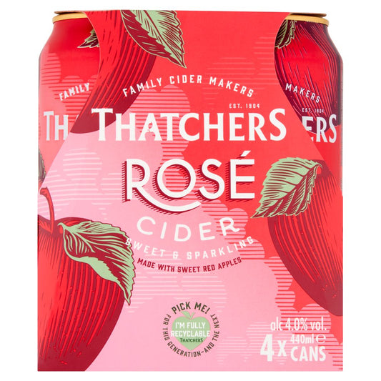 Thatchers Rose Cider 6x4x440ml