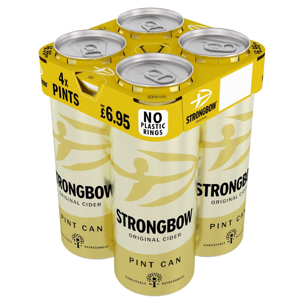 Strongbow Cider 568ml 24pk PM£6.95