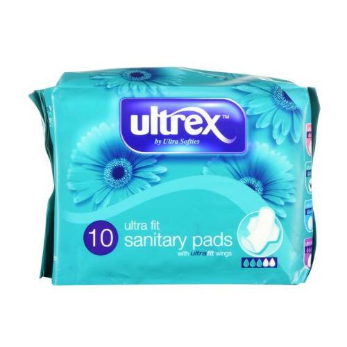 Ultrex Sanitary Pad Ultra Fit 12 Pack (No VAT)