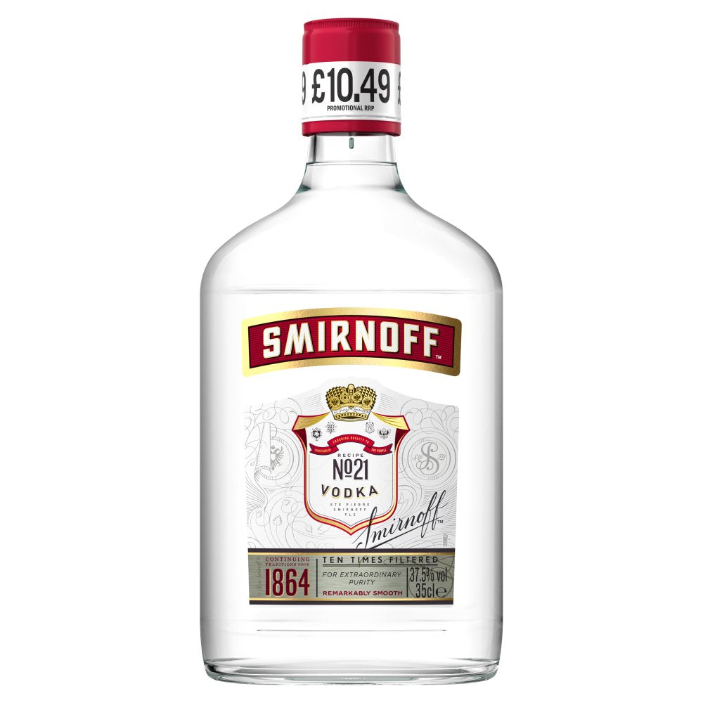 Smirnoff Vodka Single 35cl PM £10.49