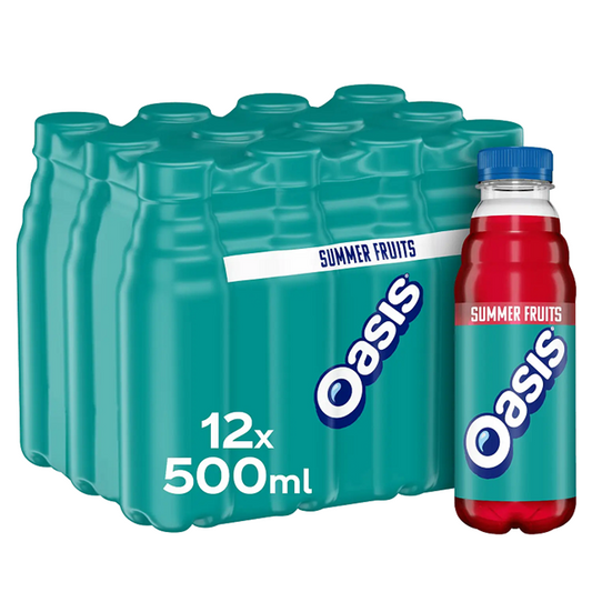 Oasis Summer Fruits 500ml 12pk
