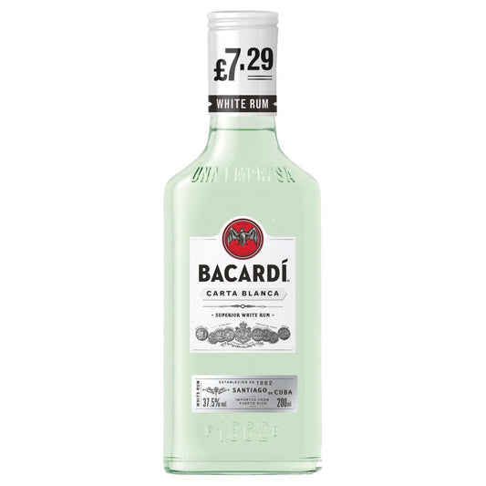 Bacardi 20cl PM£7.29 Single