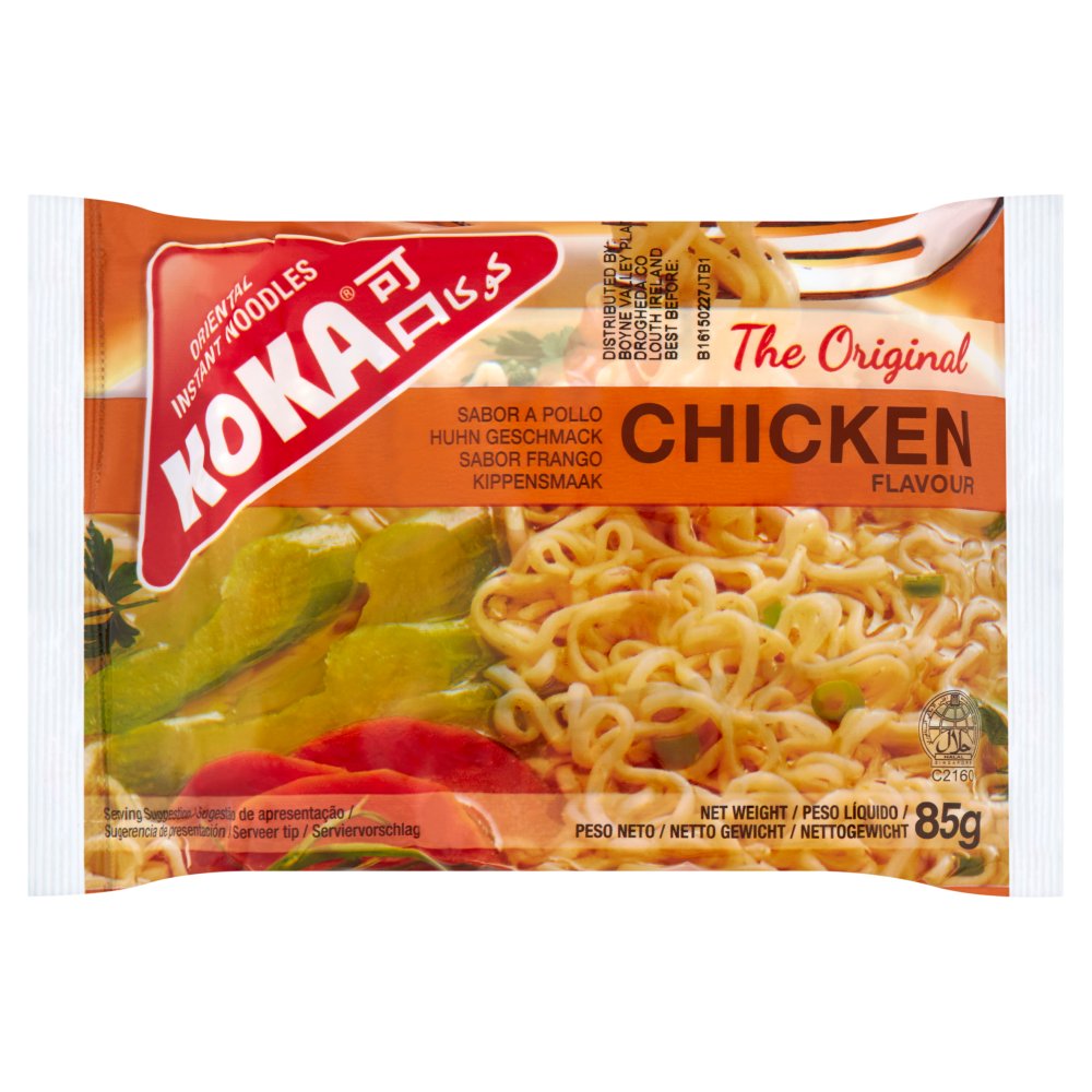 Koka Instant Chicken Noodle Packet 30 x 85g