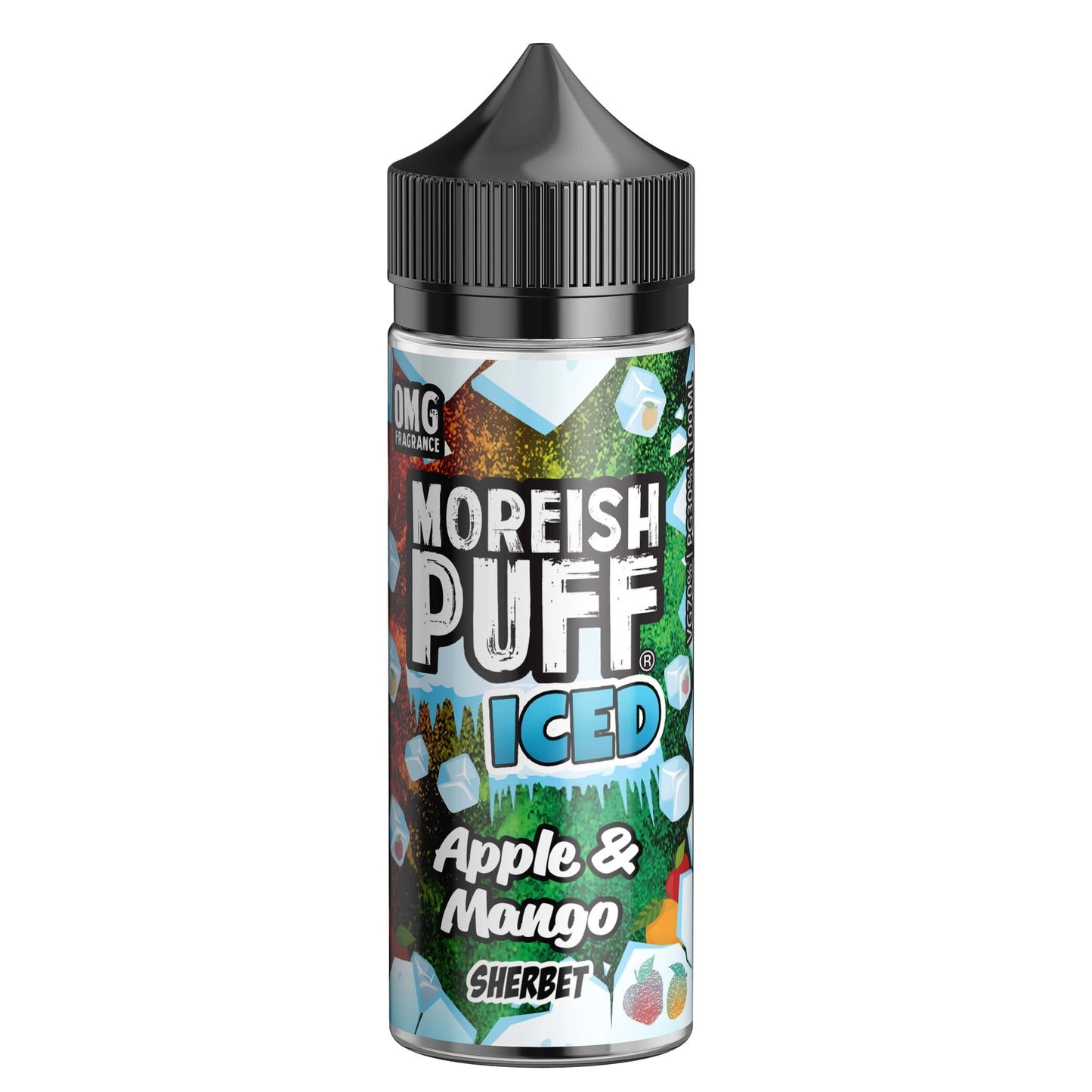 Moreish Puff Iced Apple & Mango Sherbet 0mg 100ml Shortfill E-Liquid