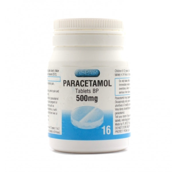 Aspar Paracetamol Tubs (12 Pack)
