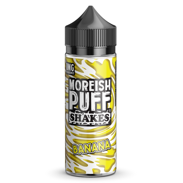 Banana Shakes E-Liquid by Moreish Puff 100ml Shortfill