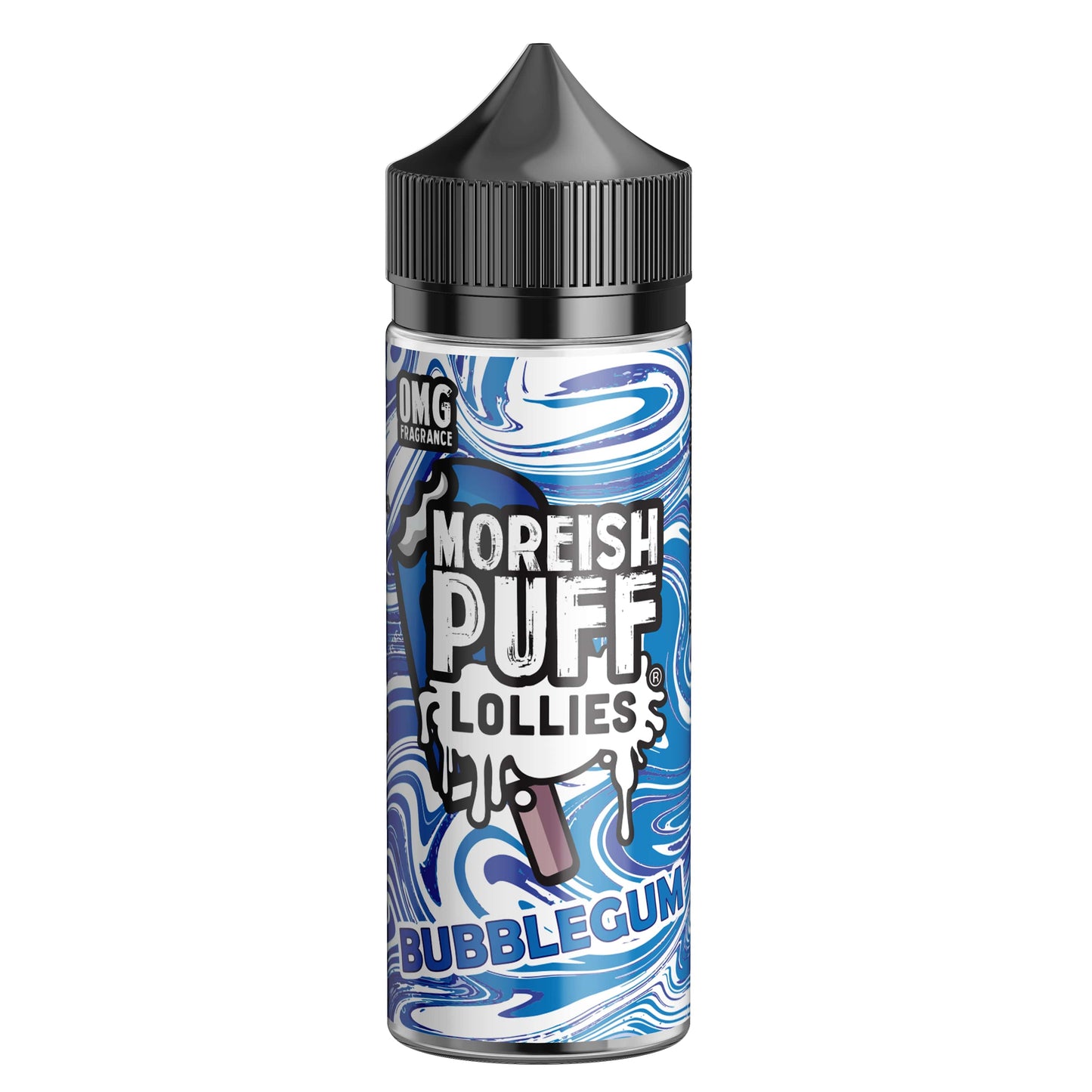 Moreish Puff Lollies Bubblegum 0mg 100ml Shortfill E-Liquid