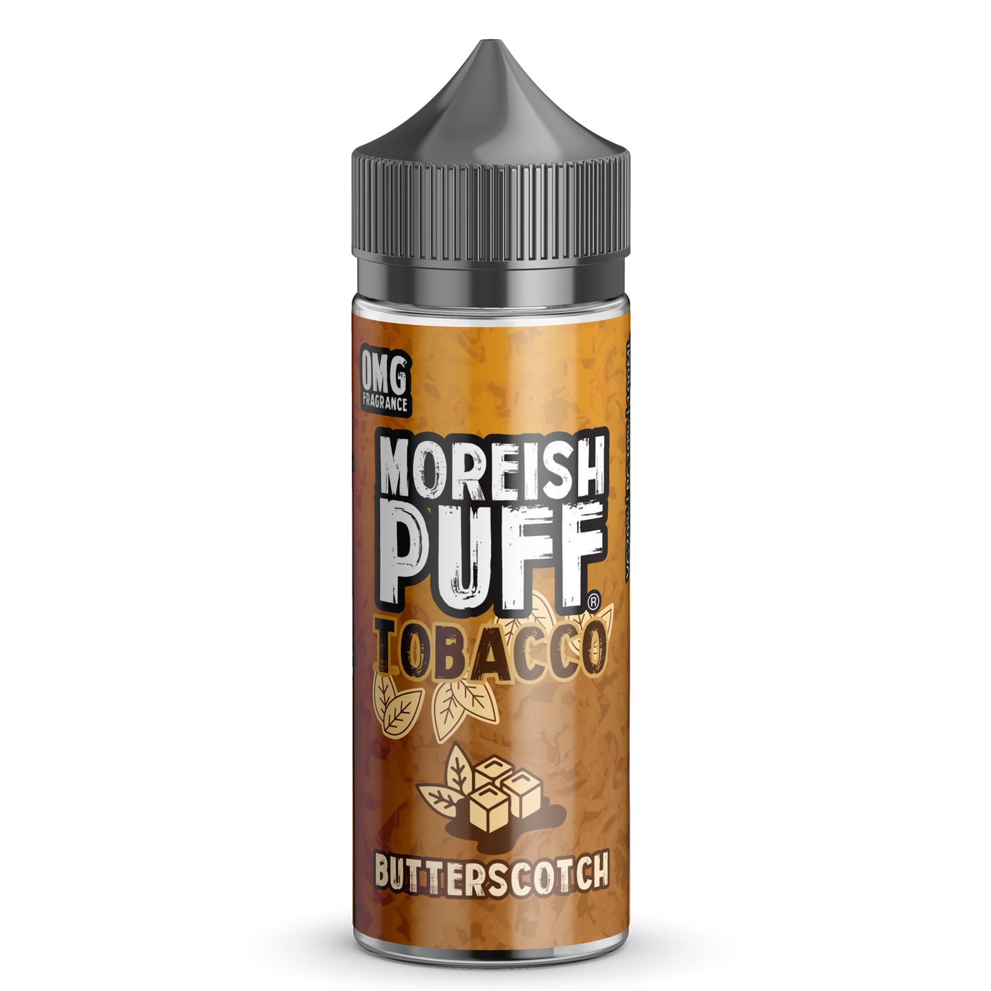 Moreish Puff Tobacco Butterscotch 0mg 100ml Shortfill E-Liquid-100ml