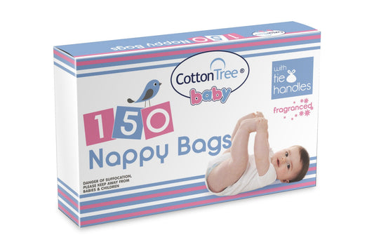 Cotton Tree Fragranced Nappy Bags 150pk