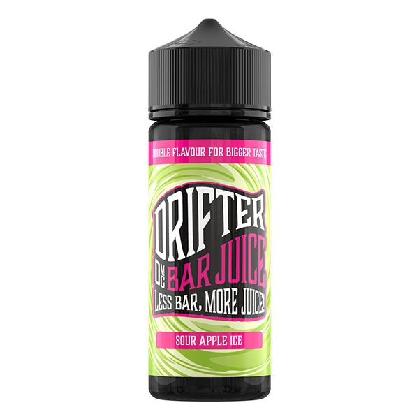 Drifter Bar Juice Sour Apple Ice 0mg 100ml Shortfill