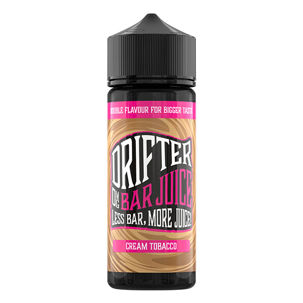Drifter Bar Juice Cream Tobacco 0mg 100ml Shortfill