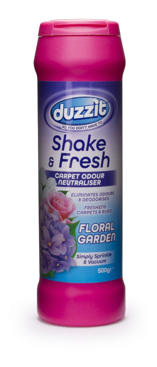 Duzzit Shake & Fresh - Carpet Odour Ne-Floral Garden 500g