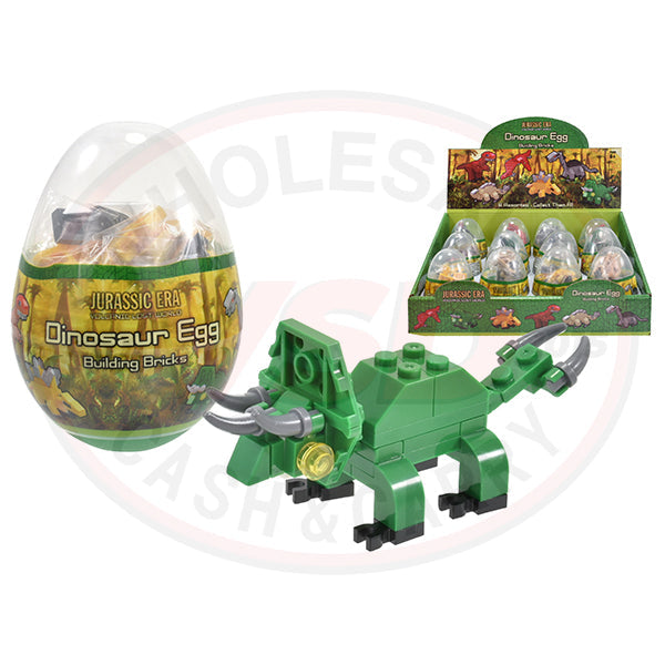 Dinosaur Brick Figure In Egg