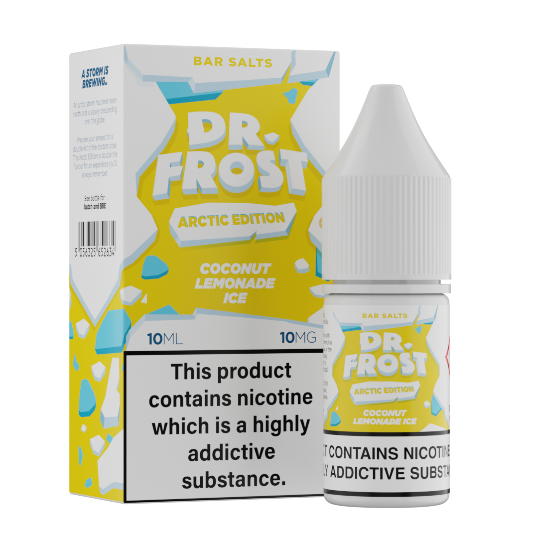 Dr Frost Arctic Coconut Lemonade Ice 10ml Nic Salt