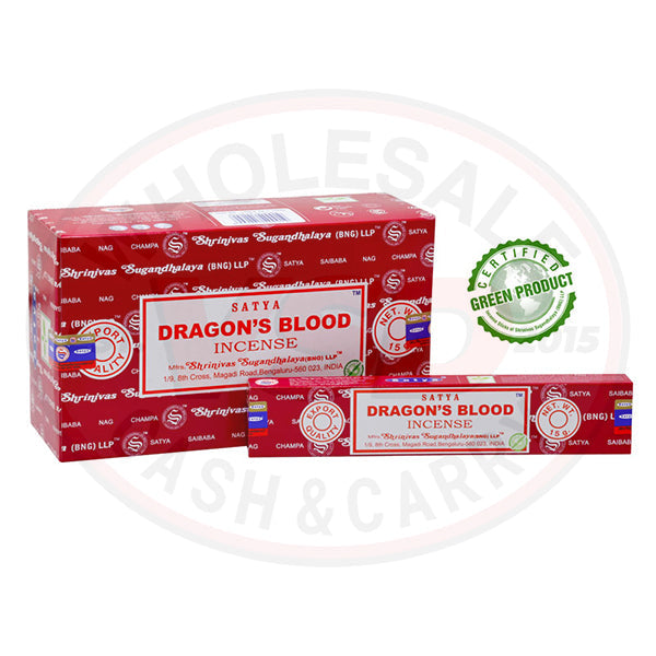 Satya Incense Sticks - Dragons Blood