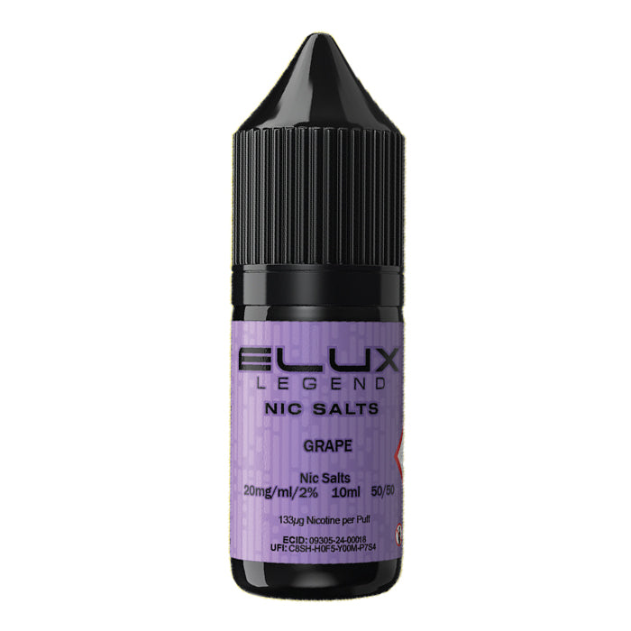 Elux Legend Salts Grape 10ml Nic Salt