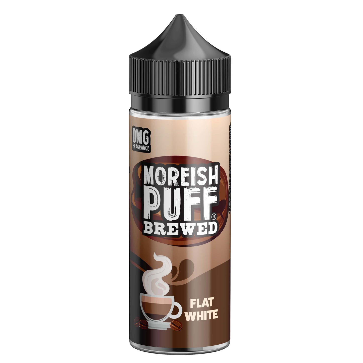 Moreish Puff Brewed Flat White 0mg 100ml Shortfill E-Liquid