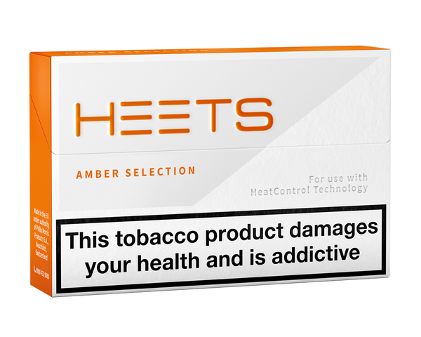 IQOS HEETS Amber Selection Tobacco Sticks