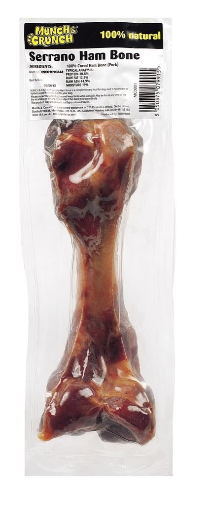 Munch & Crunch Serrano Ham Bone - Big