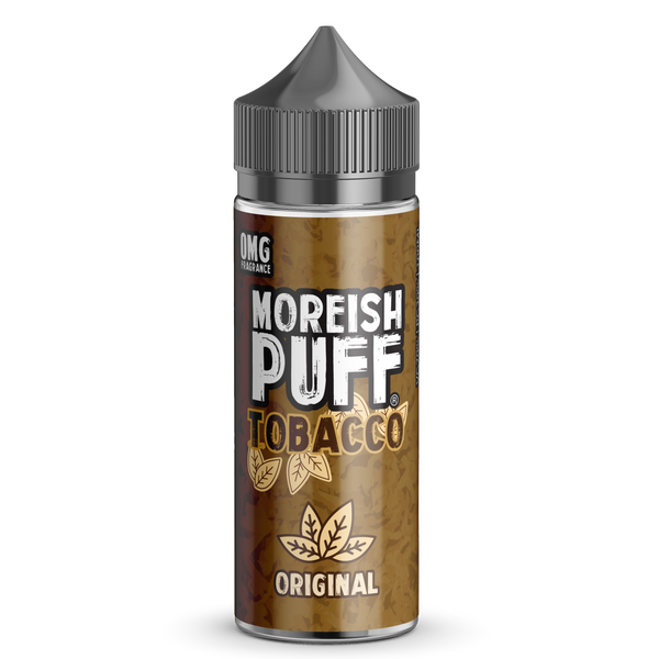 Moreish Puff Tobacco Original 0mg 100ml Shortfill E-Liquid-100ml