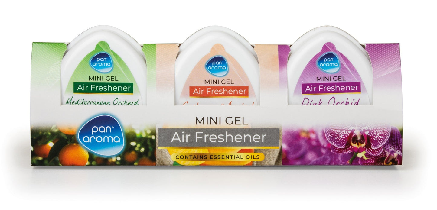 Mini Gel Air Freshener 3pk