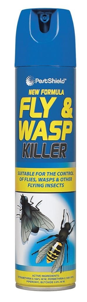 PestShield Adv Fly & Wasp Killer Aerosol 300ml