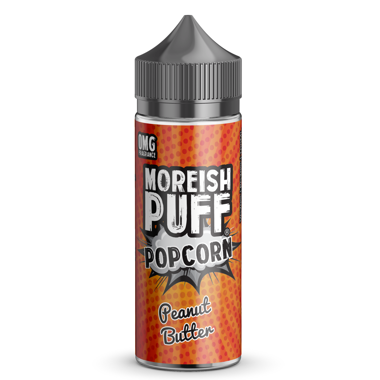 Moreish Puff Popcorn Peanut Butter 0mg 100ml Shortfill E-Liquid-100ml