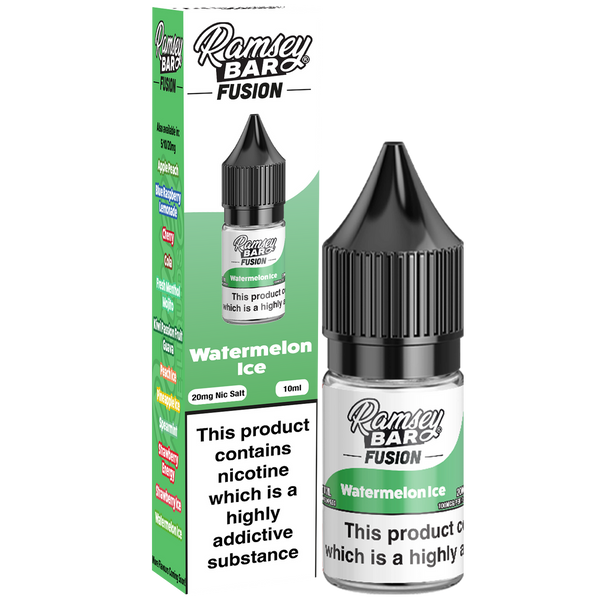Watermelon Ice Nic Salt by Ramsey E-Liquids - Nic Salts UK