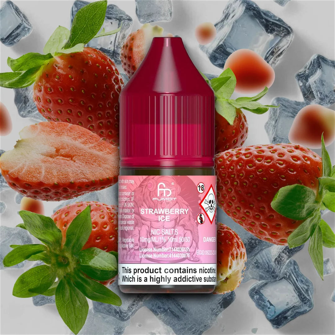 RandM 7000 Strawberry Ice 10ml Nic Salt