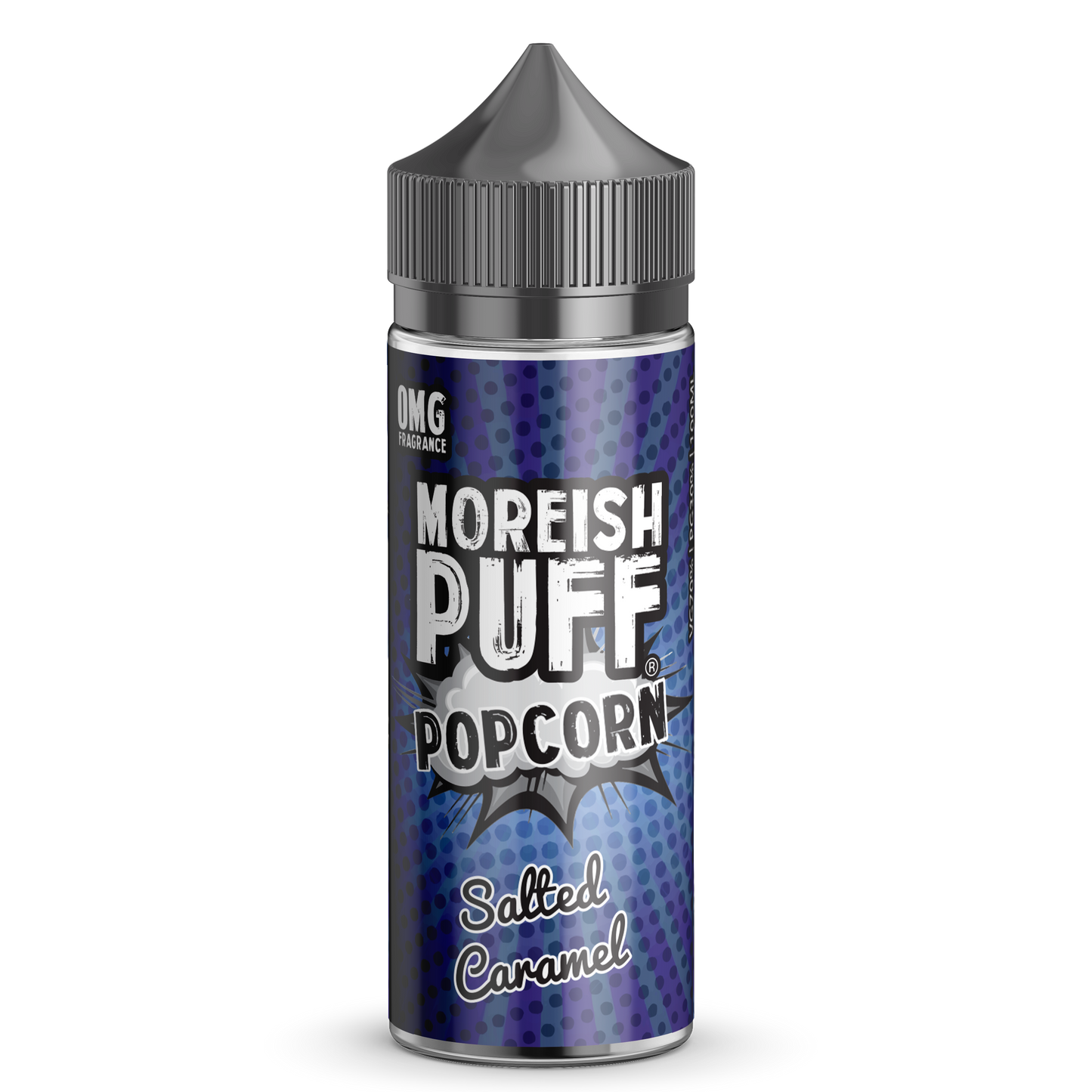 Moreish Puff Popcorn Salted Caramel 0mg 100ml Shortfill E-Liquid-100ml