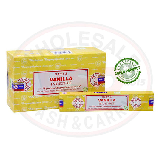 Satya Incense Sticks - Sweet Vanilla