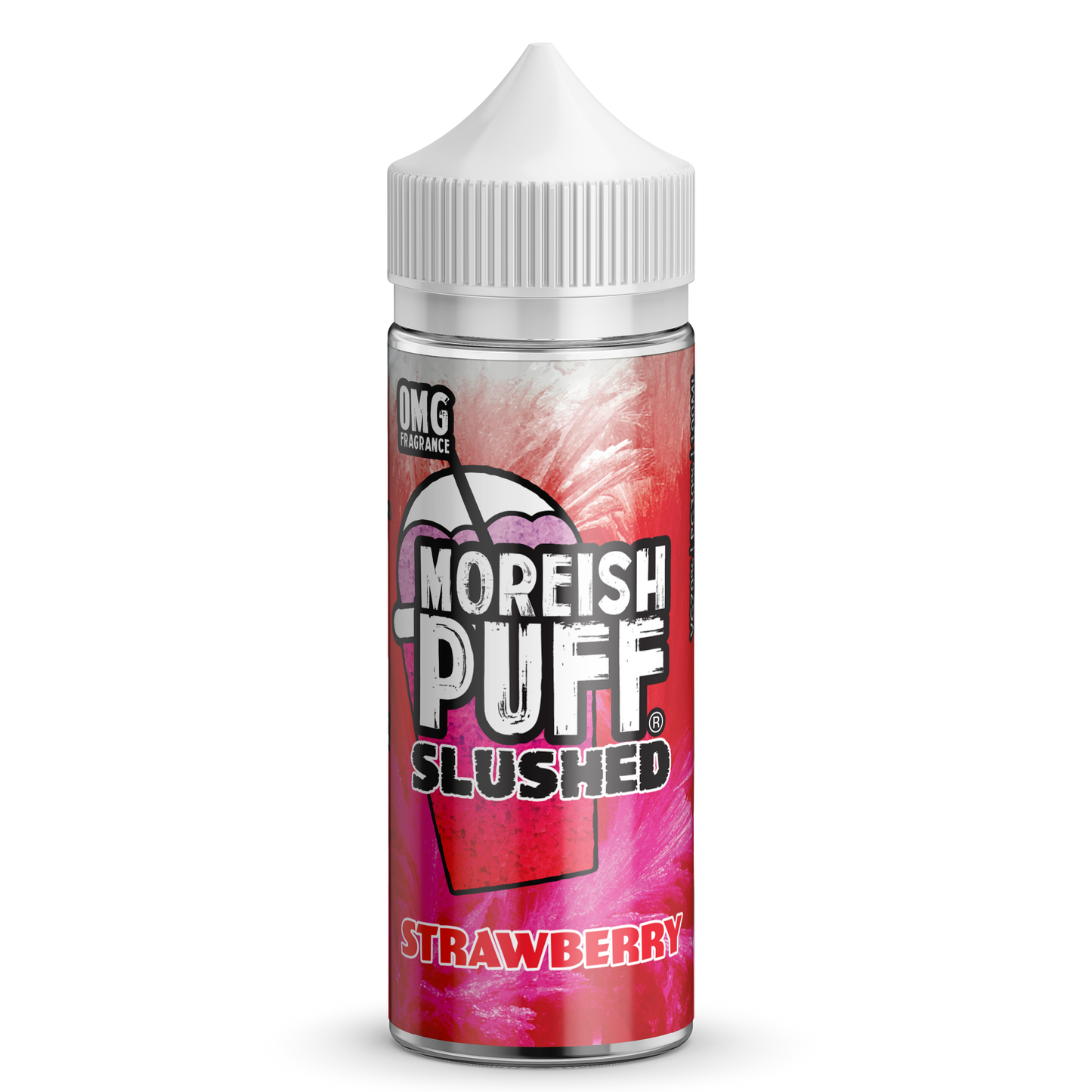 Moreish Puff Slushed Strawberry 0mg 100ml Shortfill E-Liquid