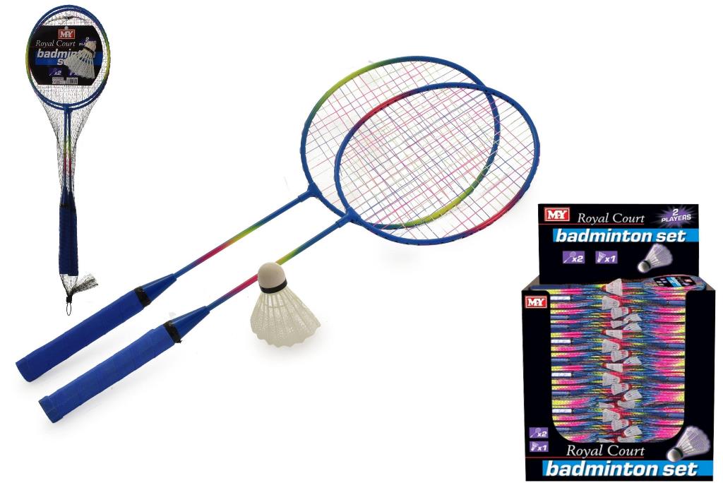 M.Y 2-Player Metal Badminton Set