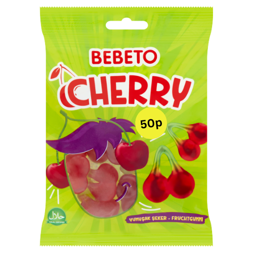 Bebeto Cherry Gummy Candy 20pk PM.50p