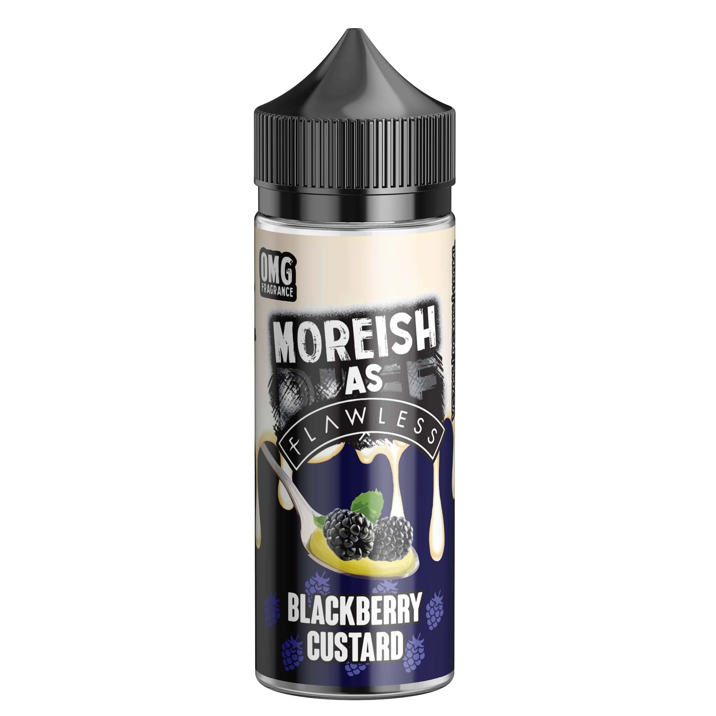 Moreish as Flawless Blackberry Custard 0mg 100ml Shortfill E-Liquid
