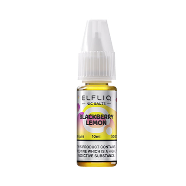 Elf Bar ELFLIQ Blackberry Lemon 10ml Nic Salt