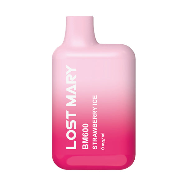 Lost Mary BM600 Disposable ZERO Nicotine - Strawberry Ice
