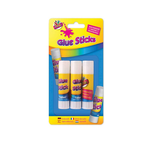 3 x 8 Gram twist action Glue Sticks