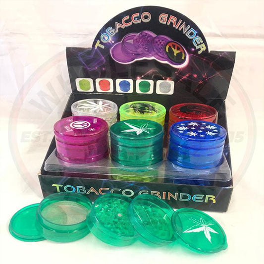 Grinder Plastic 5 Part with Sticker