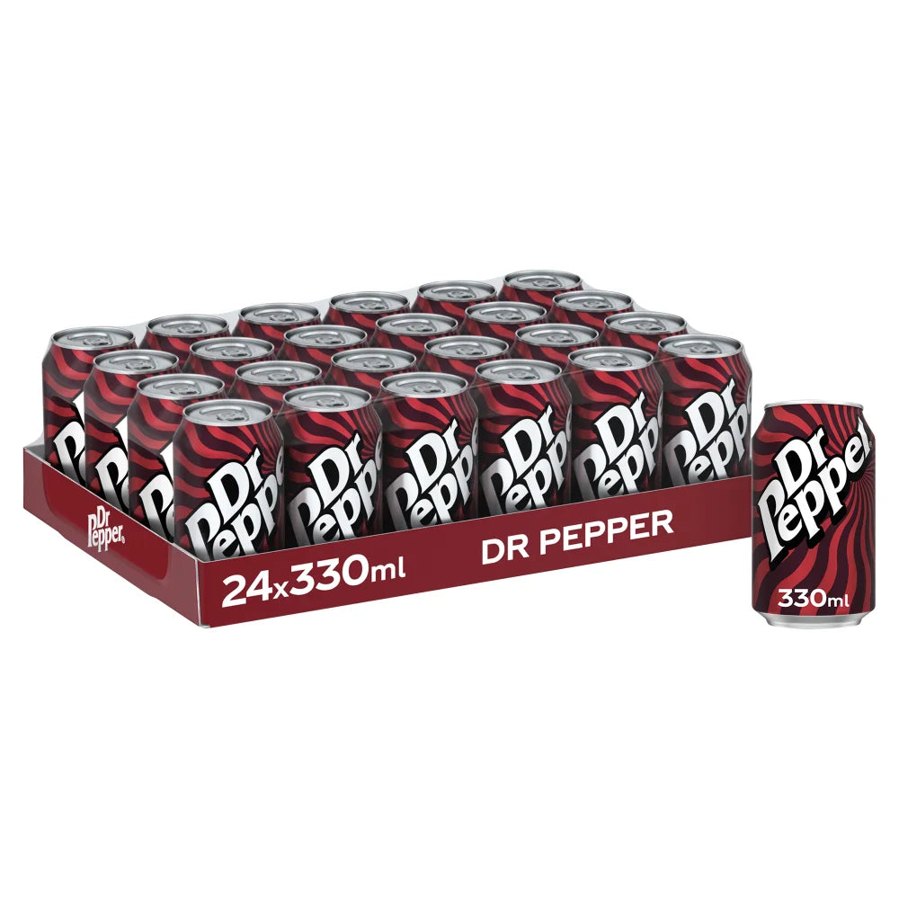 Dr Pepper Cans GB 24 x 330ml