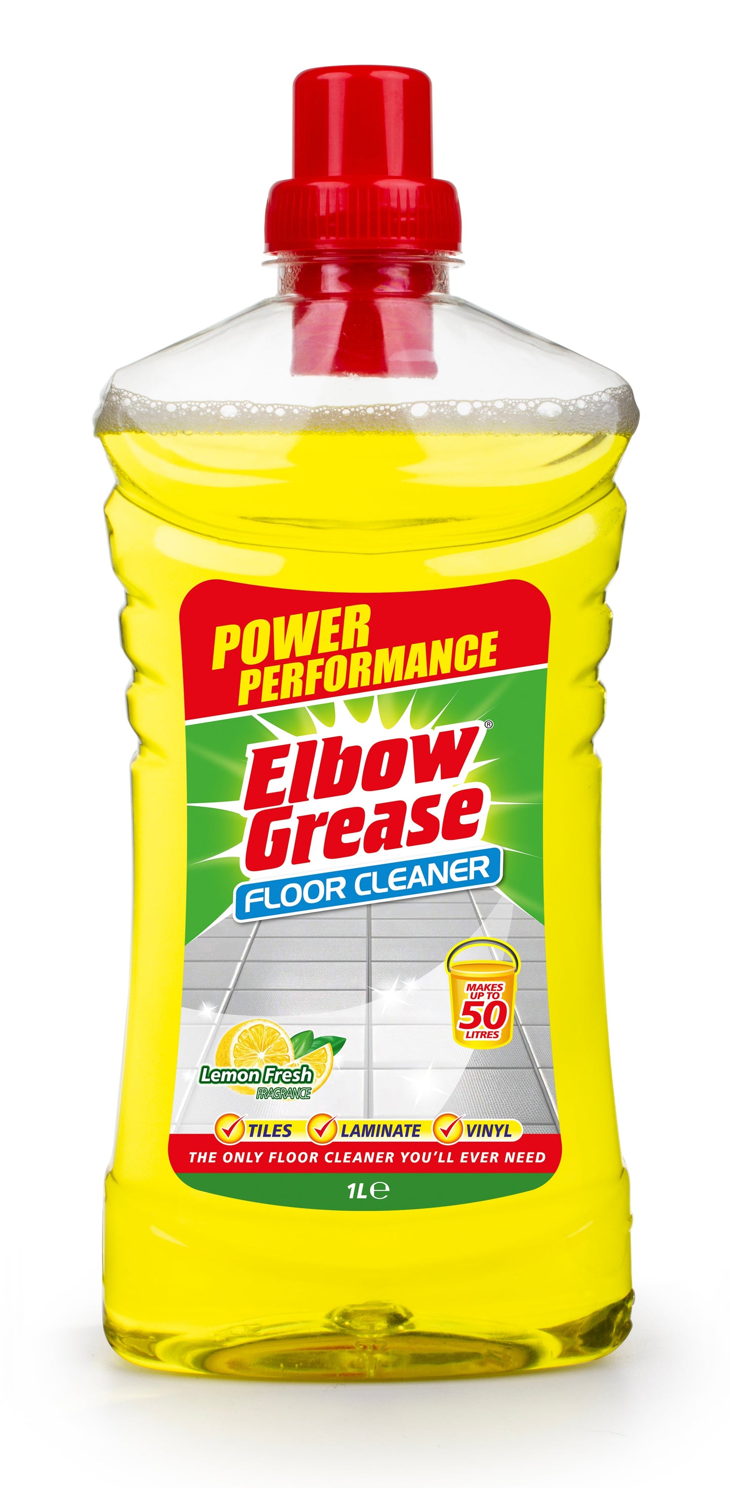 Elbow Grease All Purpose Floor Cleaner Concentrate Lemon 1L