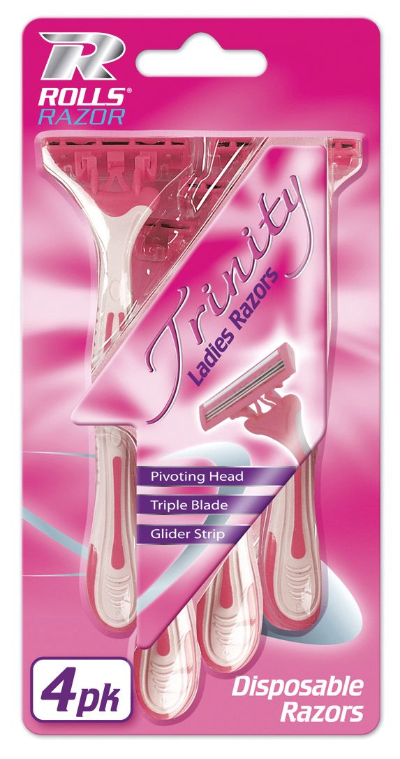 Ladies Razors 4pk