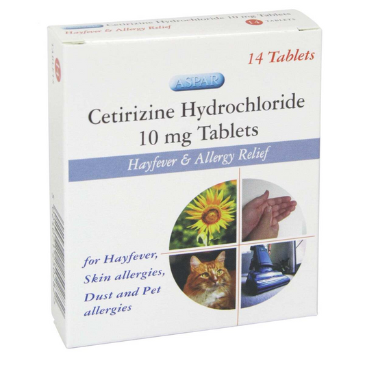 ASPAR Hayfever & Allergy Tablets 12 x 7