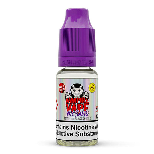 Vampire Vape Sweet Lemon Pie Nic Salt 10ml E-Liquid