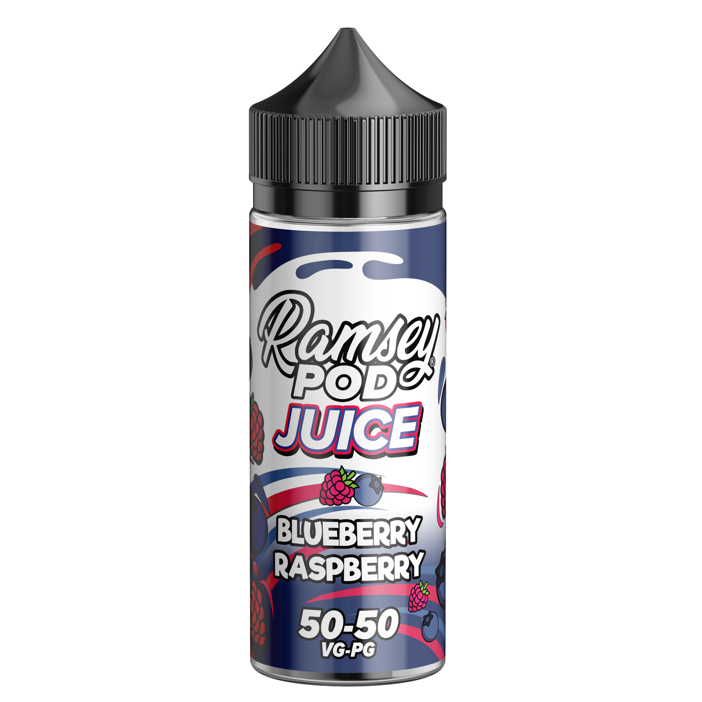 Blueberry Raspberry by Ramsey Pod Juice 100ml Short Fill