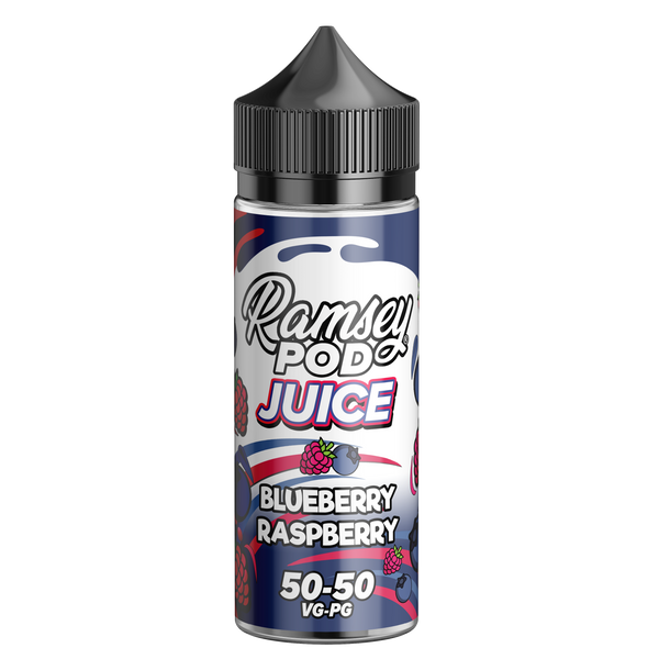 Blueberry Raspberry by Ramsey Pod Juice 100ml Short Fill